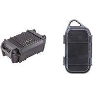 Pelican Ruck R60 Case (Black) and Pelican GOG400-0000-DGRY Go G40 Case - Waterproof Case (Anthracite/Grey)