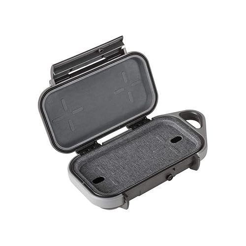  Pelican Ruck R60 Case (Black) and Pelican GOG400-0000-DGRY Go G40 Case - Waterproof Case (Anthracite/Grey)