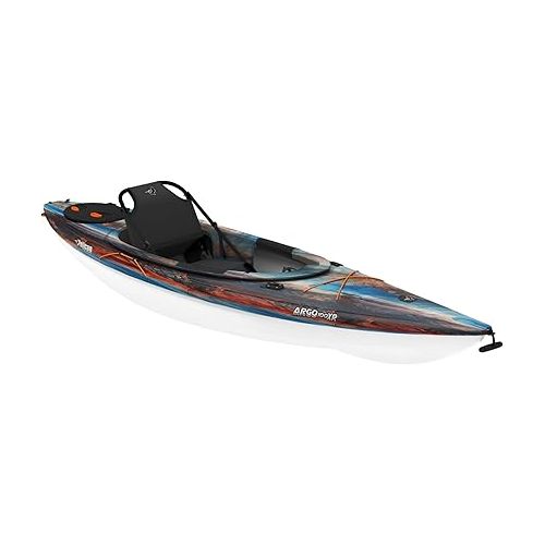 Pelican - Argo 100XR - Sit-in Kayak - Lightweight one Person Kayak - 10 ft