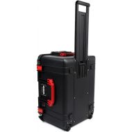 Pelican Color Case Pelican Black & Red 1607 air case, Empty. Comes with Wheels.