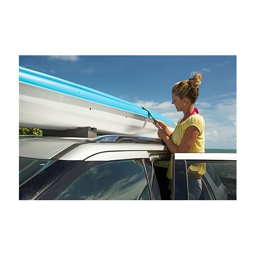  Pelican Boats - Universal Kayak & SUP Car-Top Roof Carrier Kit - PS0481-3 - Fits Vehicles - Heavy Duty & Safe