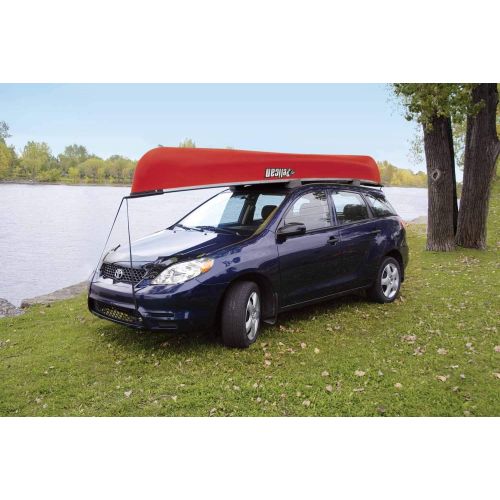  [아마존베스트]Pelican Boats - Universal Canoe Car-Top Roof Carrier Kit- PS0520-3 - Fits Vehicles - Heavy Duty & Safe, One Size, Charcoal/Black