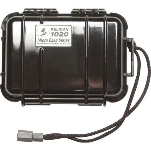  [아마존베스트]Pelican 1020-025-110 Waterproof Micro Case - for GoPro, Camera, and More, Black