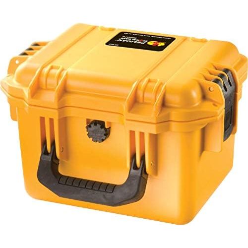  [아마존베스트]Waterproof Case (Dry Box) | Pelican Storm iM2075 Case With Foam (Yellow)