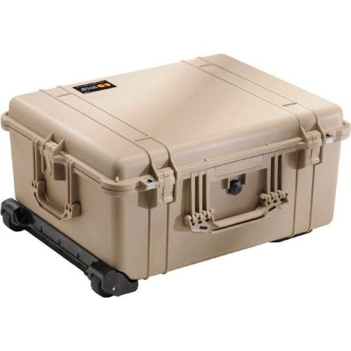  [아마존베스트]AmazonUs/PELCQ Pelican 1610 Camera Case With Foam (Desert Tan)