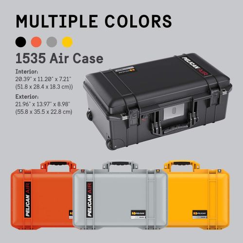  Pelican Air 1535 Case with Trekpack Dividers - Black