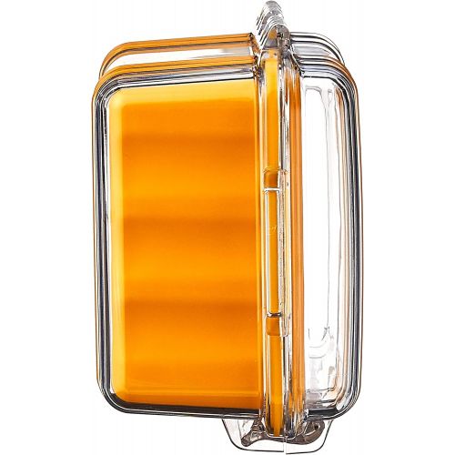  Pelican 1050 Micro Case - for iPhone, GoPro, Camera, and more (Yellow/Clear)