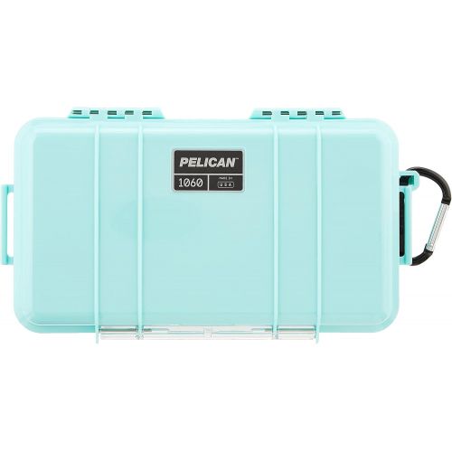  Pelican 1060 Micro Case - for iPhone, GoPro, Camera, and More (Seafoam)