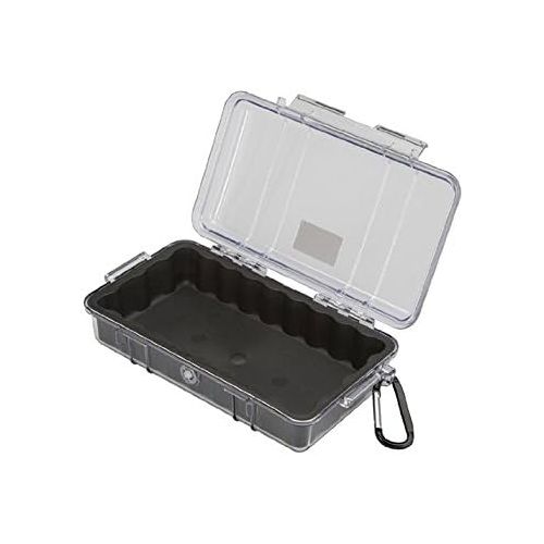  Pelican 1060 Micro Case - for iPhone, GoPro, Camera, and More (Black/Clear)