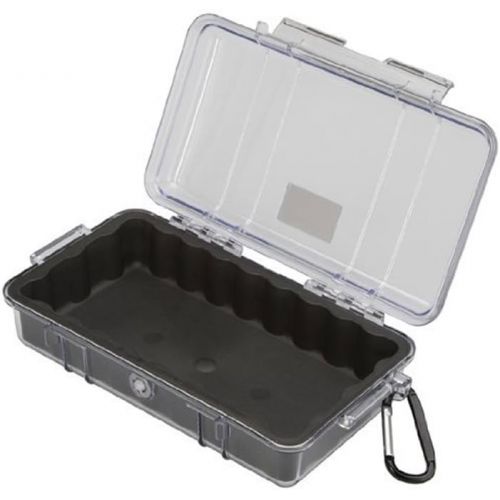  Pelican 1060 Micro Case - for iPhone, GoPro, Camera, and More (Black/Clear)