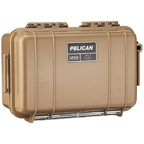  Pelican 1050 Micro Case - for iPhone, GoPro, Camera, and more (Desert Tan)