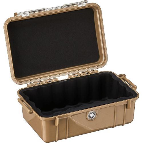  Pelican 1050 Micro Case - for iPhone, GoPro, Camera, and more (Desert Tan)