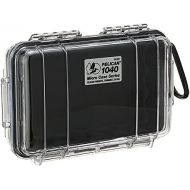 Pelican 1040 Micro Case (Black/Clear), Model:1040-025-100