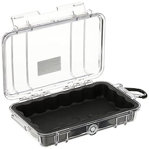  Pelican 1040 Micro Case (Black/Clear), Model:1040-025-100