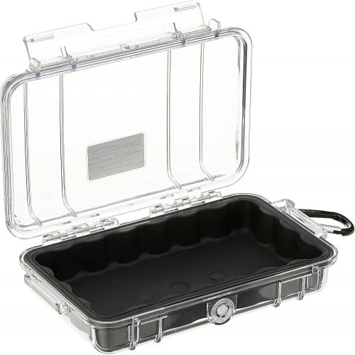  Pelican 1040 Micro Case (Black/Clear), Model:1040-025-100