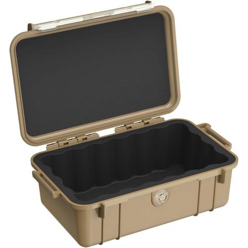  Pelican 1050 Micro Case - for iPhone, GoPro, Camera, and More (Desert Tan) & 1060 Micro Case - for iPhone, GoPro, Camera, and More (Yellow)