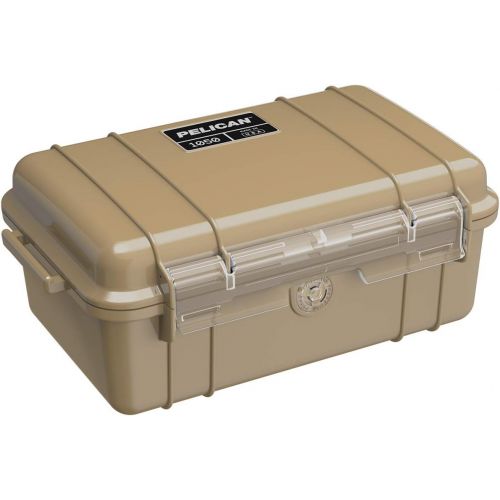  Pelican 1050 Micro Case - for iPhone, GoPro, Camera, and More (Desert Tan) & 1060 Micro Case - for iPhone, GoPro, Camera, and More (Yellow)