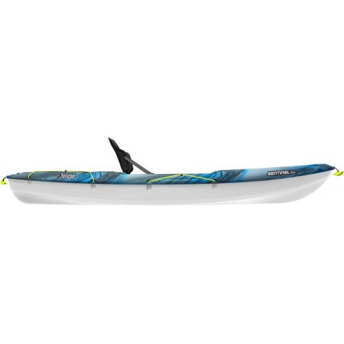  Pelican Sit-on-Top Kayak - Sentinel 100X - 9.5 Feet - Lightweight one Person Kayak