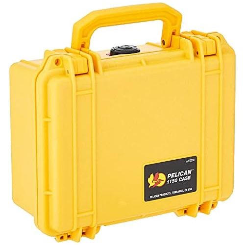  Pelican 1150 Camera Case With Foam (Yellow)