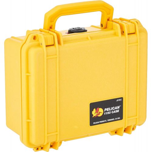  Pelican 1150 Camera Case With Foam (Yellow)