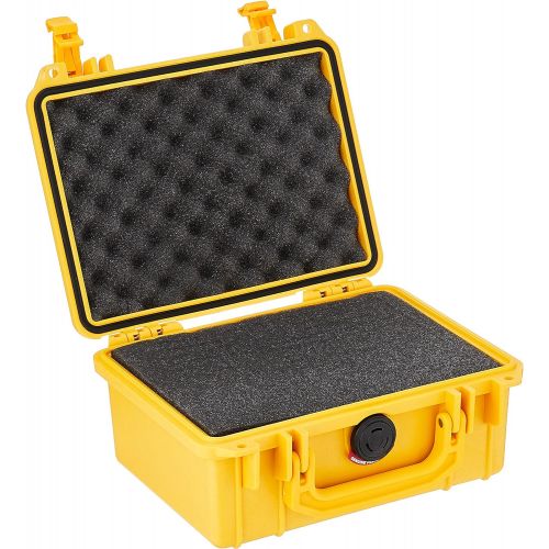  Pelican 1150 Camera Case With Foam (Yellow)