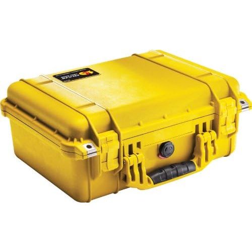  Pelican 1450 Case With Foam (Yellow)