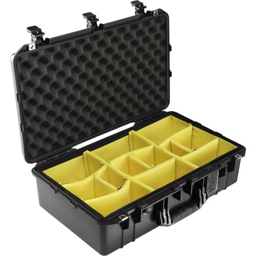  Pelican Air 1555 with Padded Dividers (Black)