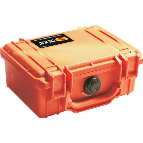  Pelican 1150 Camera Case with Foam (Orange) & 1120 Case with Foam (Orange)
