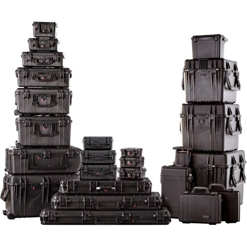  Pelican 1150 Camera Case with Foam (Silver) & 1150-000-110Pelican 1150 Camera Case with Foam (Black)