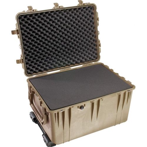  Pelican 1660 Camera Case With Foam (Desert Tan), Model: 1660-020-190