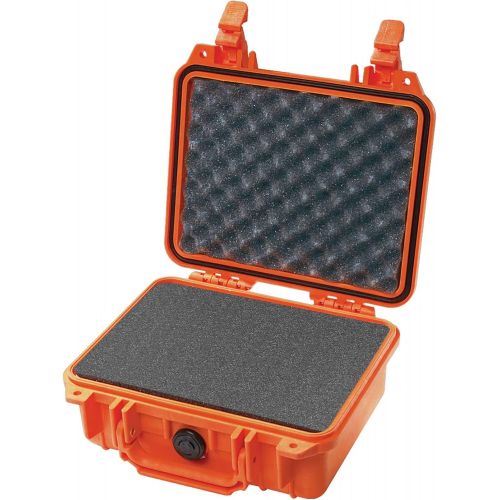  Pelican 1200 Camera Case with Foam (Orange) & 1120 Case with Foam (Orange)