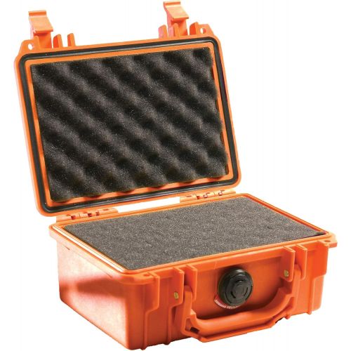  Pelican 1200 Camera Case with Foam (Orange) & 1120 Case with Foam (Orange)