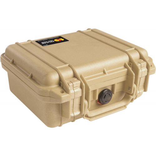  Pelican 1200 Camera Case With Foam (Desert Tan)