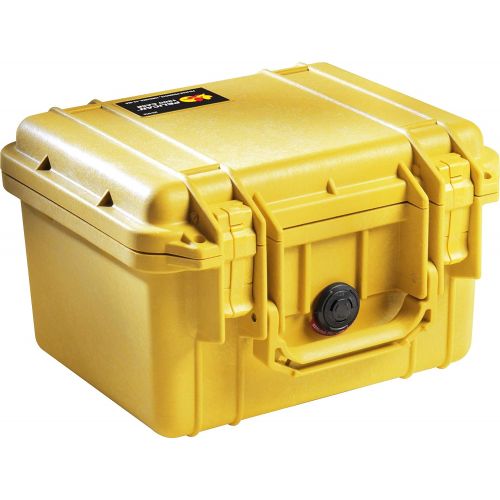  Pelican 1300 Camera Case With Foam (Yellow)