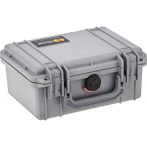 Pelican 1150 Camera Case With Foam (Silver)