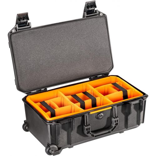  Vault by Pelican - v525 Case with Padded Dividers for Camera, Drone, Equipment, Electronics, and Gear (Black)