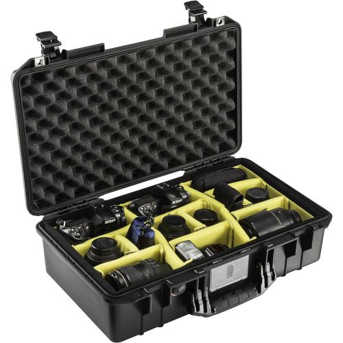  Pelican Air 1525 Case With Padded Dividers (Black)