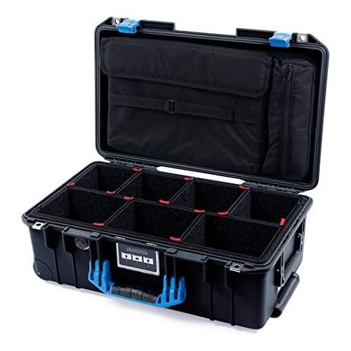  CVPKG and Pelican CVPKG Presents Black & Blue Pelican 1535 Air case, with TrekPak Dividers & 1535SC Computer pouch.