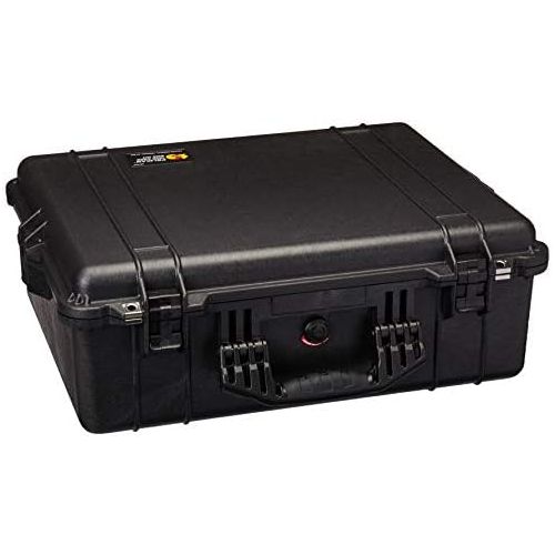  Pelican 1600 Case With Lid Organizer and Dividers (Black)