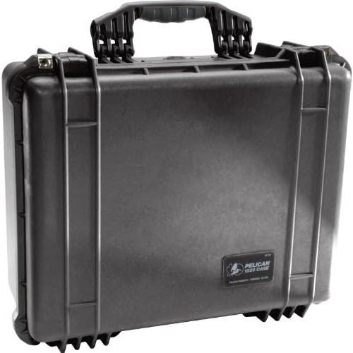  Pelican 1550 Case With Padded Dividers (Black)