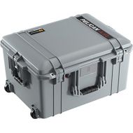 Pelican CVPKG Presents - Silver 1607 No Foam Air case. Comes with wheels.