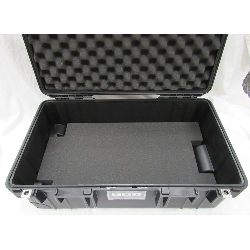  CVPKG and Pelican Pelican 1535 Case with foam & 3 removable trays - Black & red tool control foam