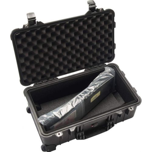  Pelican 1510TP Carry-On Case with TrekPak Divider Foam Insert, Black