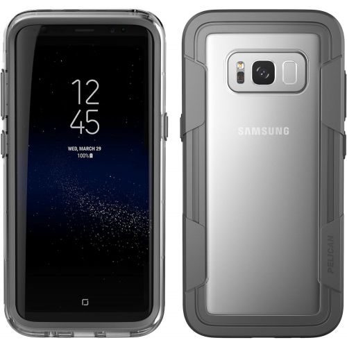  Pelican Voyager Samsung Galaxy S8+ Case - ClearGrey