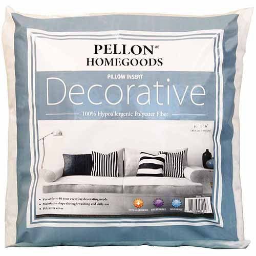  Pellon Homegoods Decorative 16 x 16 Throw Pillow Inserts (Pack of 4)