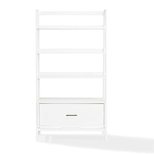  Pemberly Row 38 4 Shelf Bookcase in White