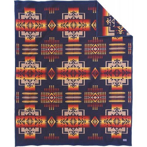  Pendleton Chief Joseph Wool Blanket, Grey, King