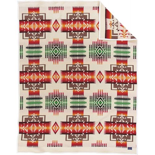  Pendleton Chief Joseph Wool Blanket, Grey, King