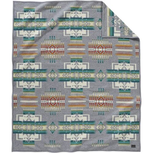  Pendleton Chief Joseph Wool Blanket, Grey, King