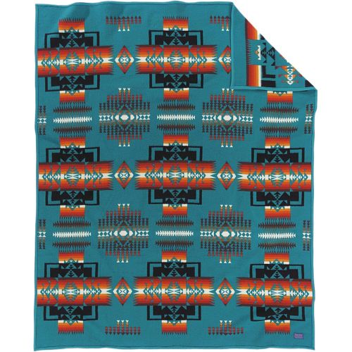  Pendleton Chief Joseph Wool Blanket, Grey, King